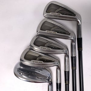Top Flite Tour Iron Set 5-PW+LW Regular Graphite Mens RH- Missing 6&8 Irons