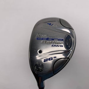 Cobra Baffler DWS 2008 4 Hybrid 26* Aldila VS Proto HL By You 50g Mens LH