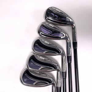 Adams Idea Womens 2014 Iron Set 7-PW+AW Grafalloy Idea Womens Ladies Graphite RH