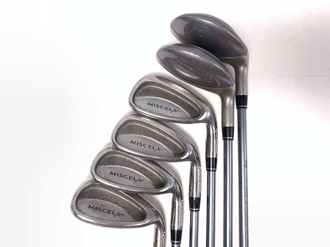 TaylorMade Misclea 2006 Iron Set 5HY-6HY+7-SW Miscela Ladies RH-Missing PW
