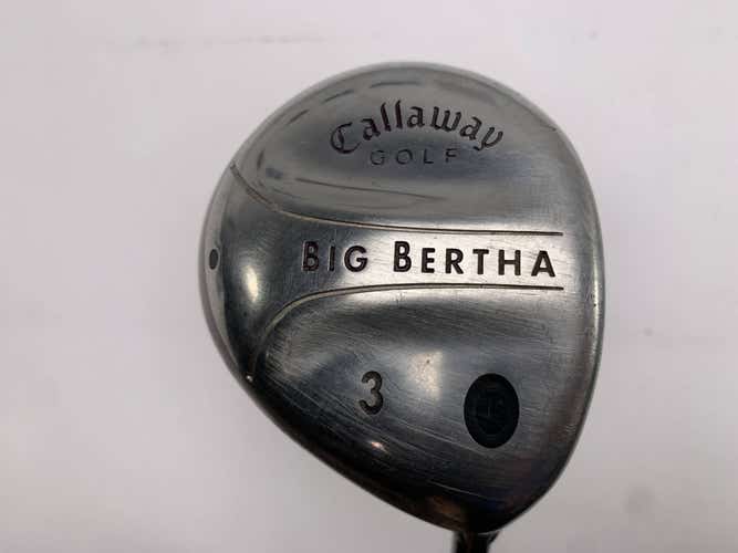 Callaway Big Bertha 2004 3 Fairway Wood 15* Big Bertha Gems 55 Ladies RH