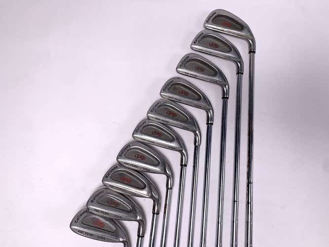Callaway S2H2 Iron Set 2-PW+SW True Temper Memphis "10" Regular Steel Mens RH