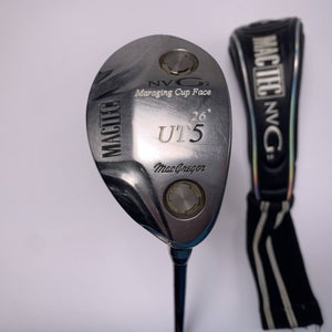Macgregor MacTec NVG2 Utility 5 Hybrid 26* Fujikura Triple Action 55g Mens RH HC