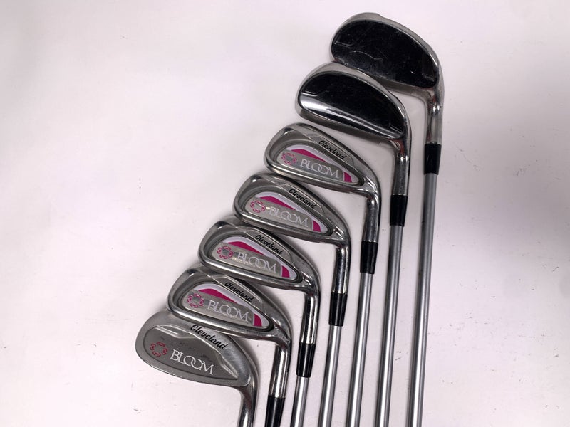 Cleveland Bloom Iron Set 5-PW+SW 50g Ladies Graphite Womens RH