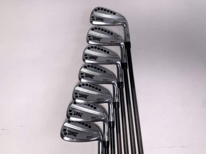 PXG 0311 T GEN2 Chrome Iron Set 4-PW Accra 100i Regular Graphite Mens RH