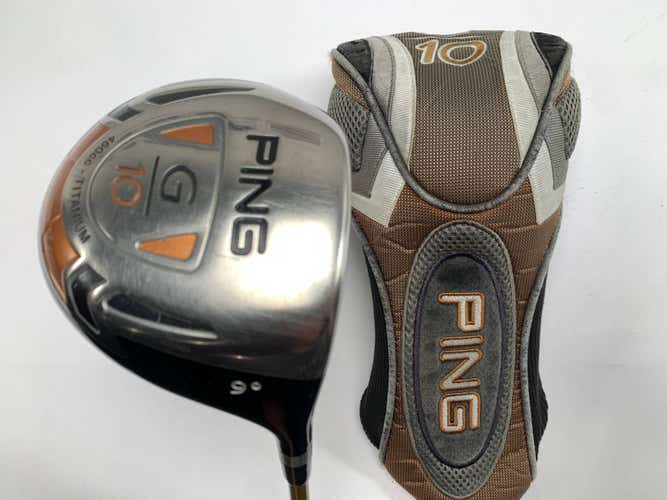 Ping G10 Driver 9* Fujikura Rombax 5X07 Stiff Graphite Mens RH HC