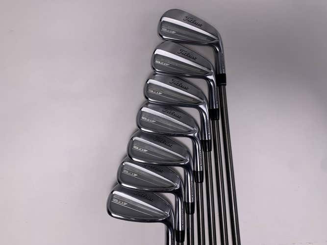 Titleist T150 2023 Iron Set 5-PW+GW AeroTech SteelFiber i80 CW Regular Mens RH