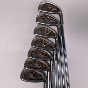 Ping i10 Iron Set 4-PW Red Dot 1* Flat AWT Stiff Steel Mens RH