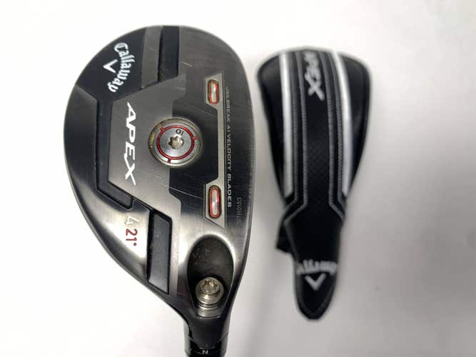 Callaway Apex 21 4 Hybrid 21* UST Mamiya Recoil Dart F4 75g Stiff RH HC