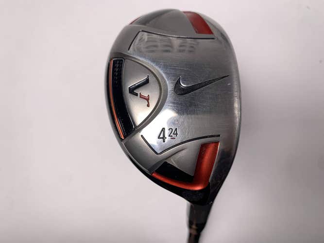Nike Victory Red 4 Hybrid 24* Aldila VooDoo SVR8 Stiff Graphite Mens RH