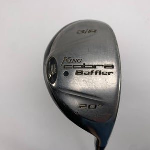 Cobra Baffler 2005 3 Hybrid 20* Aldila NV HL 65g Stiff Graphite Mens RH