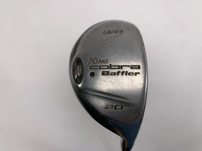 Cobra Baffler 2005 3 Hybrid 20* Aldila NV HL 65g Stiff Graphite Mens RH