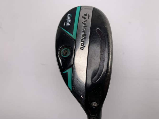 TaylorMade GAPR HI 4 Hybrid 22* KBS Hybrid 80g Stiff Graphite Mens RH