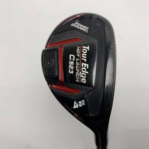 Tour Edge Hot Launch C523 4 Hybrid 22* Hot Launch Regular Graphite Mens RH