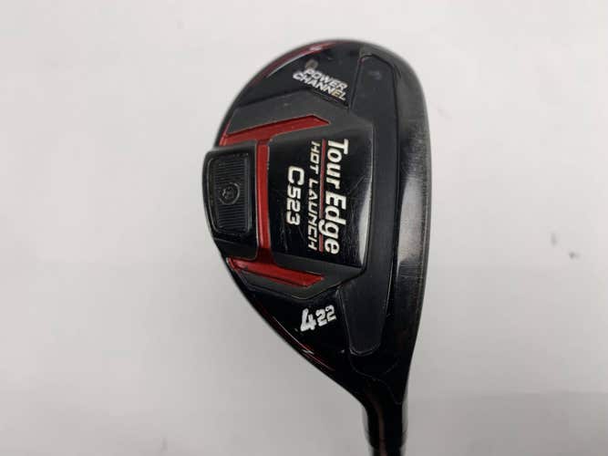 Tour Edge Hot Launch C523 4 Hybrid 22* Hot Launch Regular Graphite Mens RH