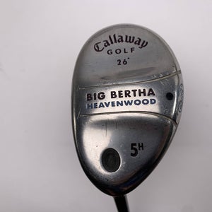 Callaway Big Bertha Heavenwood 5 Hybrid 25* Big Bertha Gems 55 Ladies LH