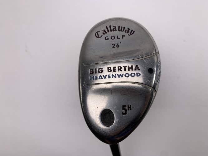 Callaway Big Bertha Heavenwood 5 Hybrid 25* Big Bertha Gems 55 Ladies LH