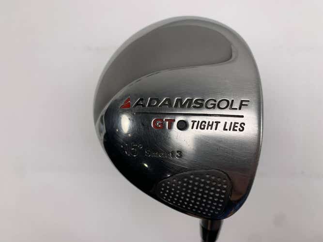Adams Tight Lies GT 3 Fairway Wood 15* Grafalloy ProLite Elite Stiff Mens RH