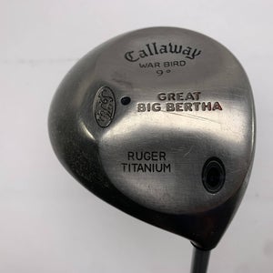 Callaway Big Bertha Warbird Driver 9* BB UL Firm Graphite Mens RH