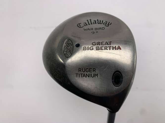 Callaway Big Bertha Warbird Driver 9* BB UL Firm Graphite Mens RH