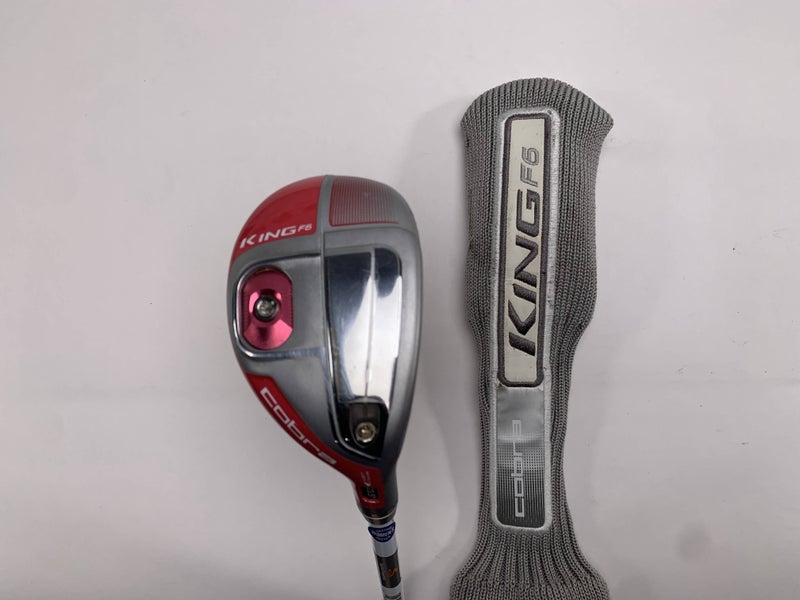 Cobra KING F6 Hybrid 23.5* Matrix Ozik Red Tie HQ4 Ladies Graphite Womens RH HC