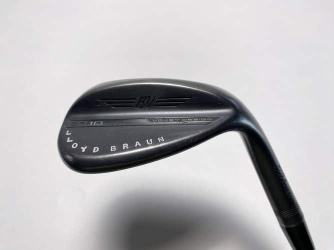 Titleist Vokey SM10 Jet Black Lob Wedge LW 60* 8 Bounce M-Grind KBS Mens RH