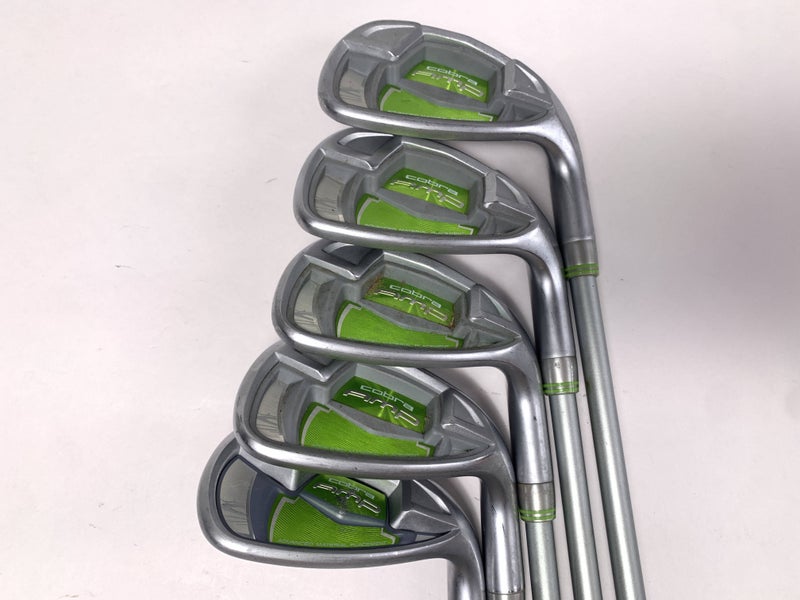 Cobra AMP Cell Womens Green Iron Set 8-PW+GW+SW Amp 50g Ladies RH