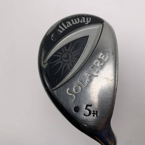 Callaway Solaire 5 Hybrid 25* 55g Ladies Graphite Womens RH Undersize Grip