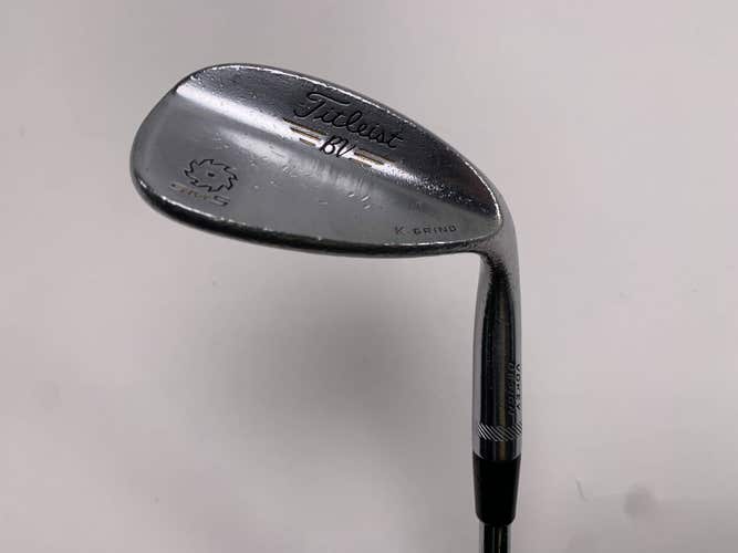 Titleist Vokey SM5 Tour Chrome Lob Wedge LW 60* 11  K-Grind Wedge Steel Mens RH