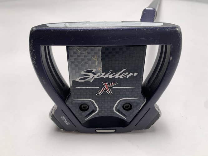 TaylorMade Spider X Navy Putter 34" SuperStroke Pistol GTR 1.0 Mens RH