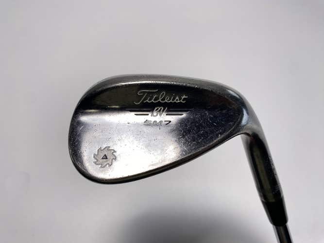 Titleist Vokey SM7 Brushed Steel Sand Wedge SW 56* 10 S-Grind Wedge Mens RH