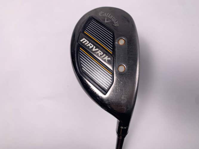 Callaway Mavrik Max 5 Hybrid 24* Project X Catalyst 5.5 65g Regular RH