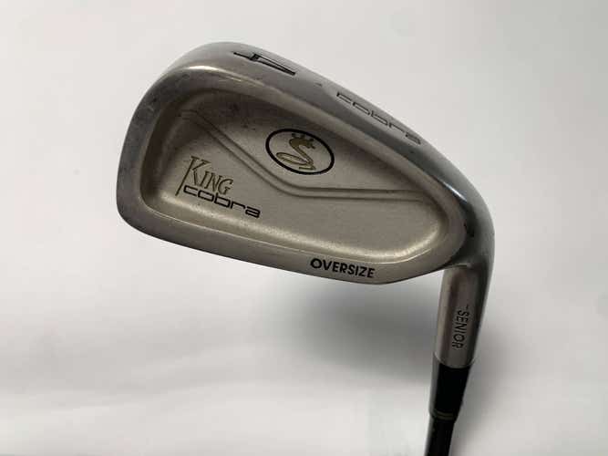 Cobra King Cobra Oversize Senior Single 4 Iron Senior Graphite Mens RH