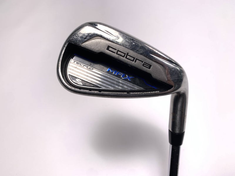 Cobra MAX Single 9 Iron Max Regular Steel Mens RH Oversize Grip