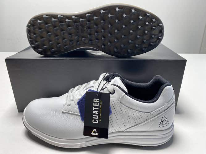 Cuater The Moneymaker Luxe Golf Shoes White Men's SZ 9 (4MV189/1WHT)