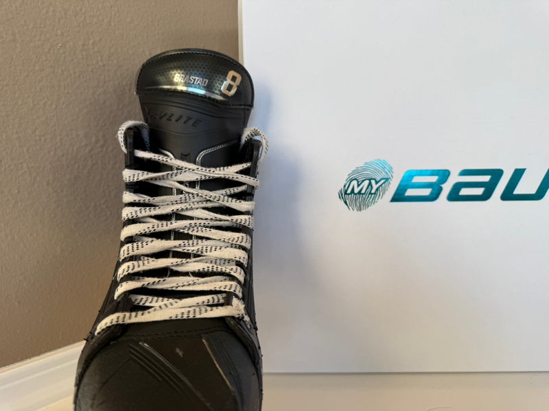 Custom Flylite 2025 Custom Bauer Vapor Flylite Hockey Skates – Custom Blue Regular ...