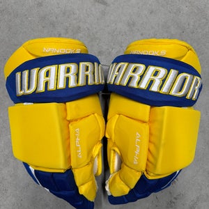 14” Warrior Alpha DX Pro University of Alaska Fairbanks Gloves Pro Stock NCAA (New)