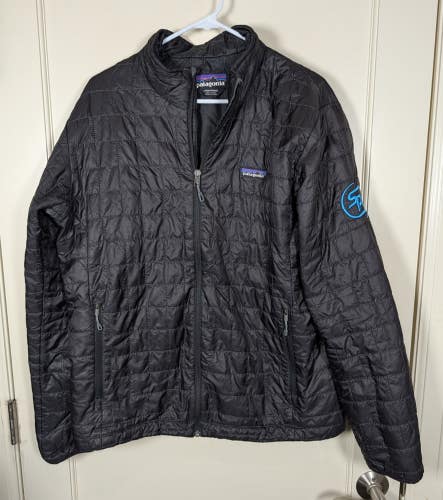 Patagonia Nano Puff Primaloft Black Packable Lightweight Jacket Mens Size: L