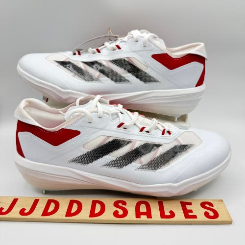 Adidas Adizero Impact Baseball Cleats White Black Power Red IF8500 Men’s Sz 12


New Without Box