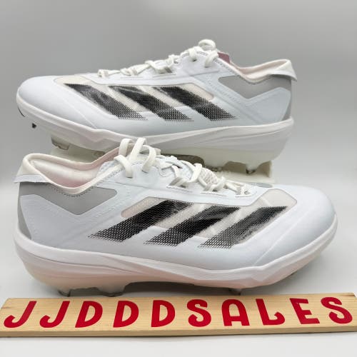 Adidas Adizero Impact TPU Baseball Cleats IF3355 White Black Grey Men’s Sz 10.5

New Without Box