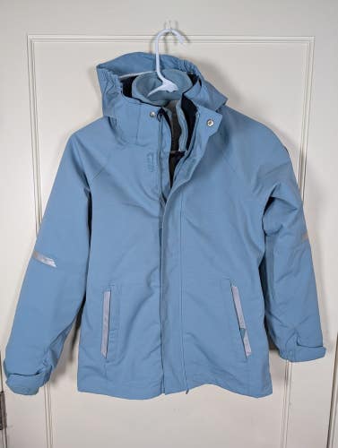 Polarn O Pyret Size 10-11 Yrs 146 Girls Wear Everywhere Waterproof 3-in-1Jacket