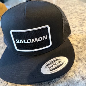 New Salomon Ski/Boot Logo Trucker Baseball, Cap - OS - Official from Salomon