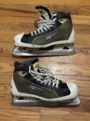 Bauer Supreme One75 Hockey Goalie Skates Regular Width 10.5 (Used)