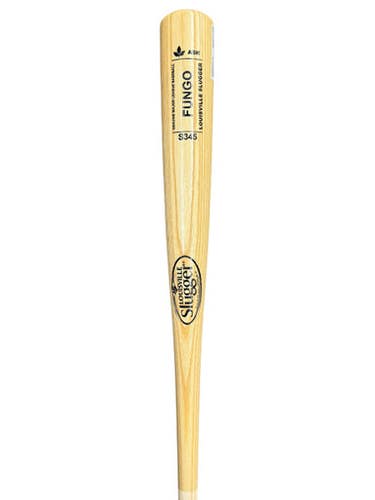 Used Louisville Slugger S345 WOOD FUNGO 36 BB/SB Fungo Bat Natural 36" 11835-S000202210