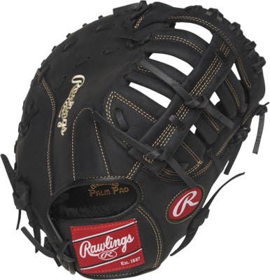 Used Rawlings R115FBM BB/SB First Base RH Throw Black 11 1/2" 11835-S000202231