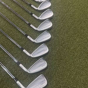 Men's Ping i230 Right Handed Iron Set Extra Stiff Flex (8 Clubs) #4 - #9, PW, GW Steel Shaft (Used)
