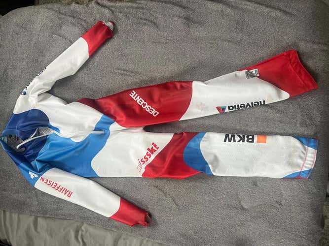 Men's XL 2021 Descente Ski Suit (Used) FIS Legal