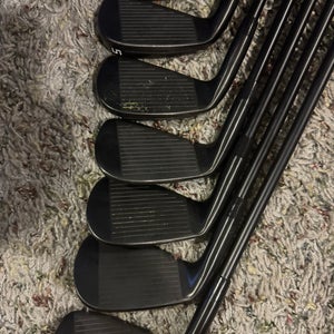 Men's 2025 TaylorMade P770 Right Handed Iron Set Stiff Flex (Used)