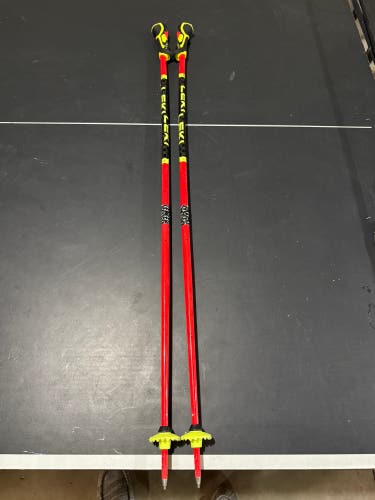 46in (115cm) Leki World Cup Lite SL Racing Ski Poles (Used)
