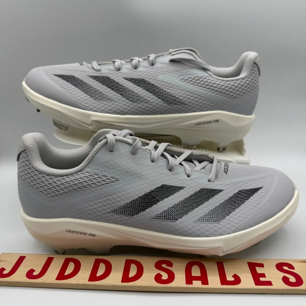 Adidas Adizero Electric TPU Baseball Cleats Shoes Gray White IF3267 Men’s Sz 10
New Without Box